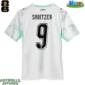 Österrike Marcel Sabitzer #9 Bortatröja VM 2026 Kortärmad